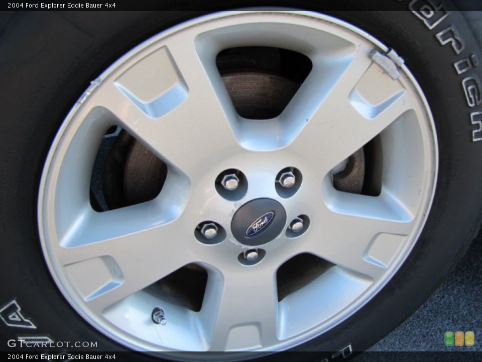 2004 Ford Explorer Eddie Bauer 4x4 Wheel and Tire Photo #60265919