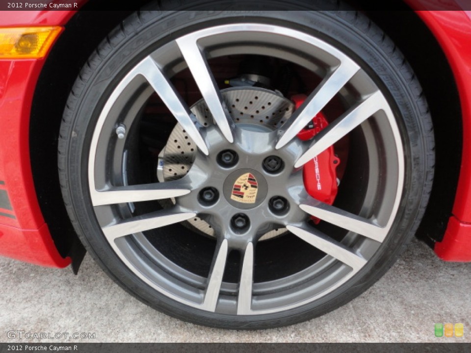 2012 Porsche Cayman R Wheel and Tire Photo #60267029