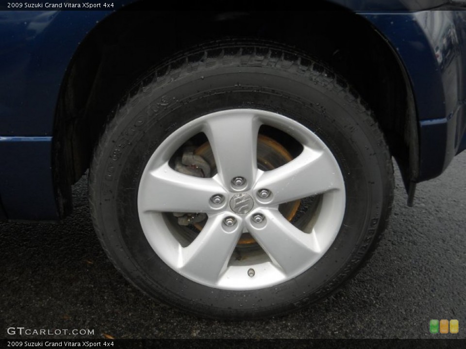 2009 Suzuki Grand Vitara XSport 4x4 Wheel and Tire Photo #60275747
