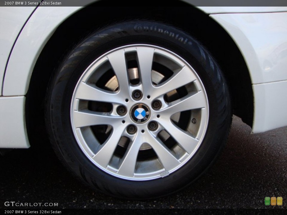 2007 BMW 3 Series 328xi Sedan Wheel and Tire Photo #60278429