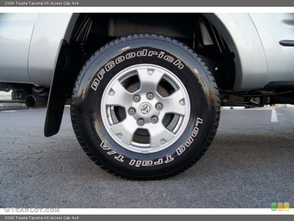 2006 Toyota Tacoma V6 Access Cab 4x4 Wheel and Tire Photo #60283373