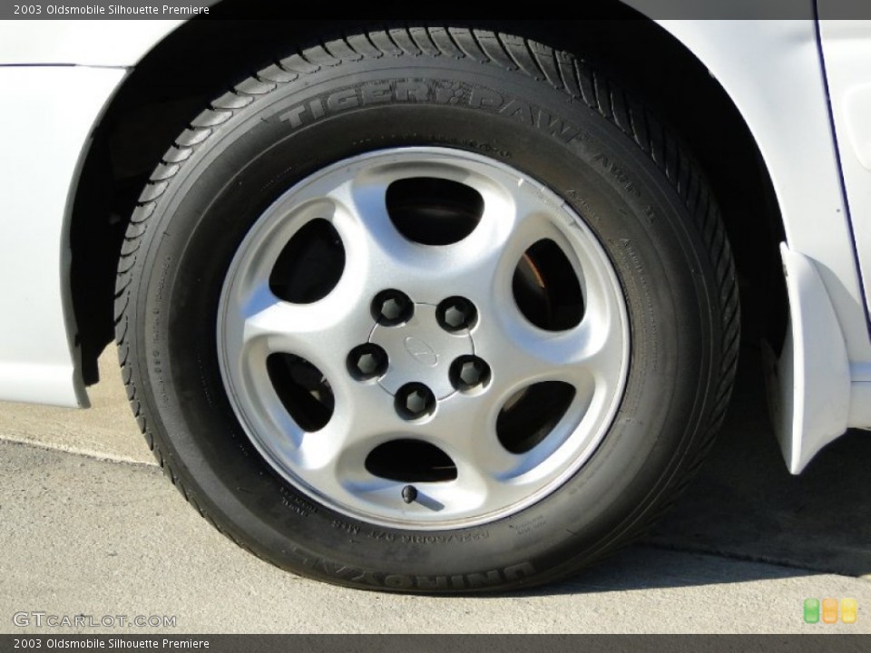 2003 Oldsmobile Silhouette Premiere Wheel and Tire Photo #60286757