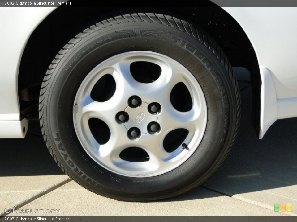2003 Oldsmobile Silhouette Premiere Wheel and Tire Photo #60286763