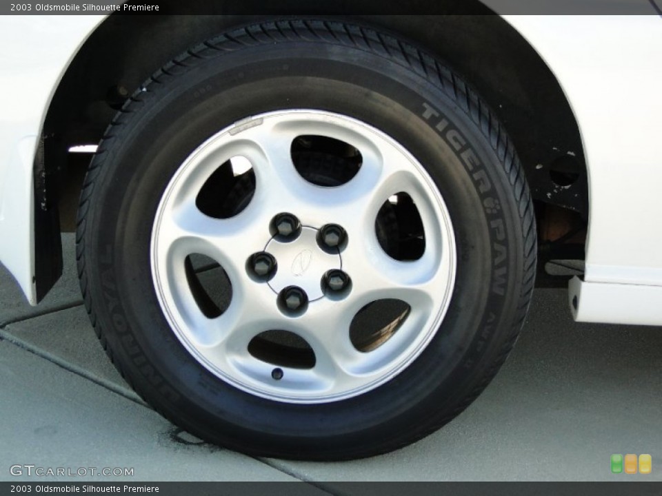 2003 Oldsmobile Silhouette Premiere Wheel and Tire Photo #60286769