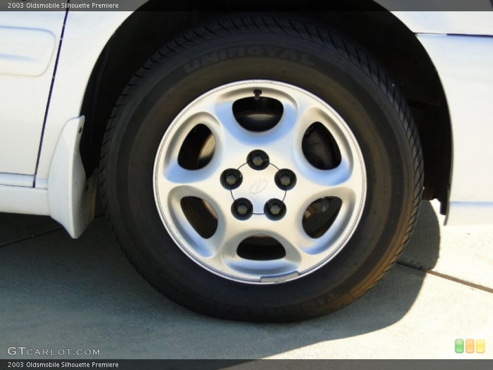 2003 Oldsmobile Silhouette Premiere Wheel and Tire Photo #60286775