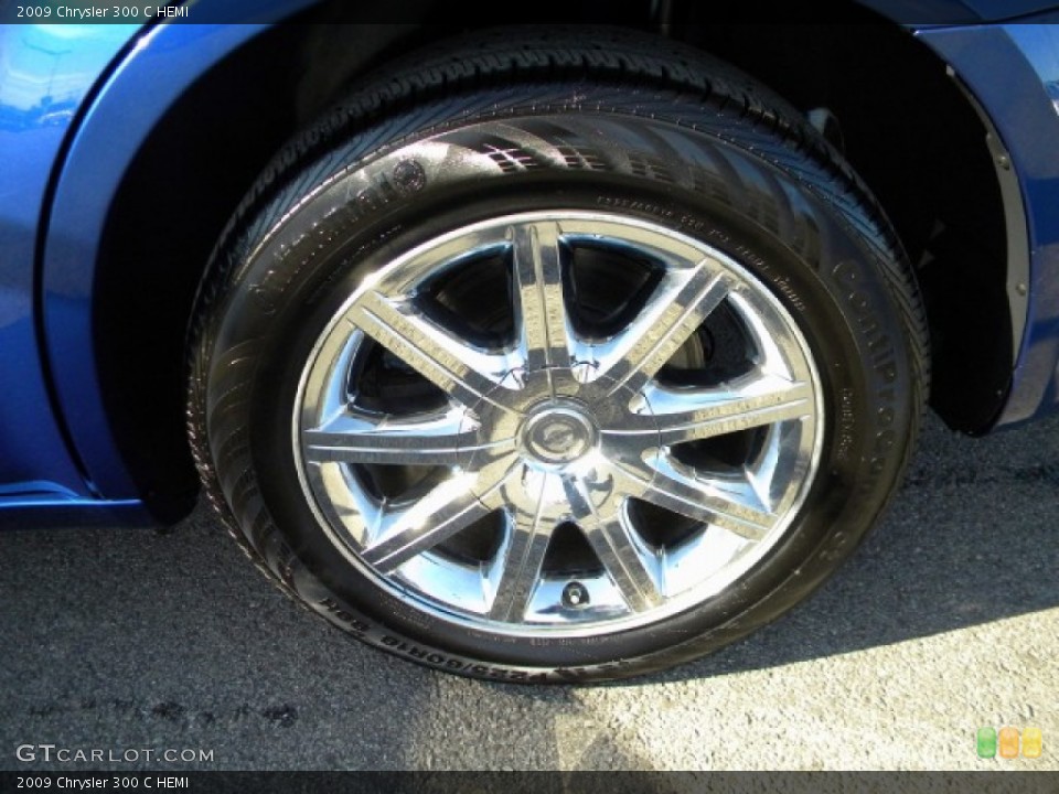 2009 Chrysler 300 C HEMI Wheel and Tire Photo #60290311