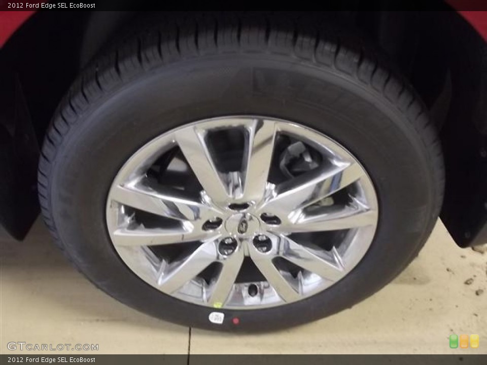 2012 Ford Edge SEL EcoBoost Wheel and Tire Photo #60291095