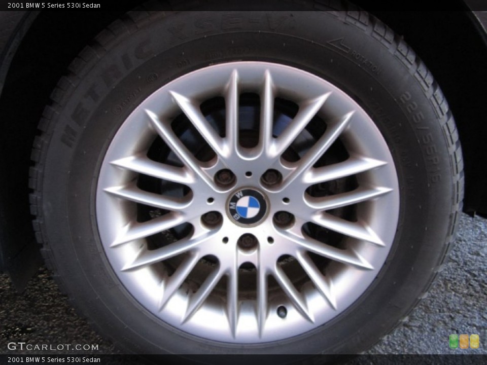 2001 BMW 5 Series 530i Sedan Wheel and Tire Photo #60296777