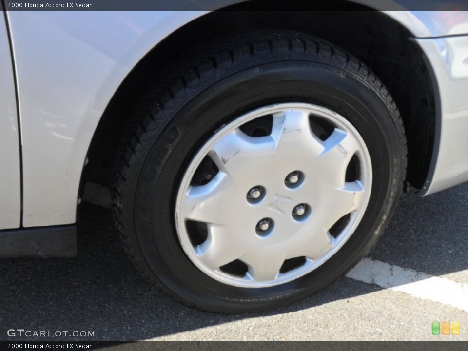 2000 Honda Accord LX Sedan Wheel and Tire Photo #60296816