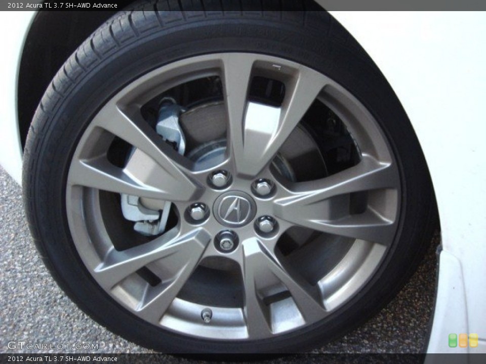2012 Acura TL 3.7 SH-AWD Advance Wheel and Tire Photo #60298086