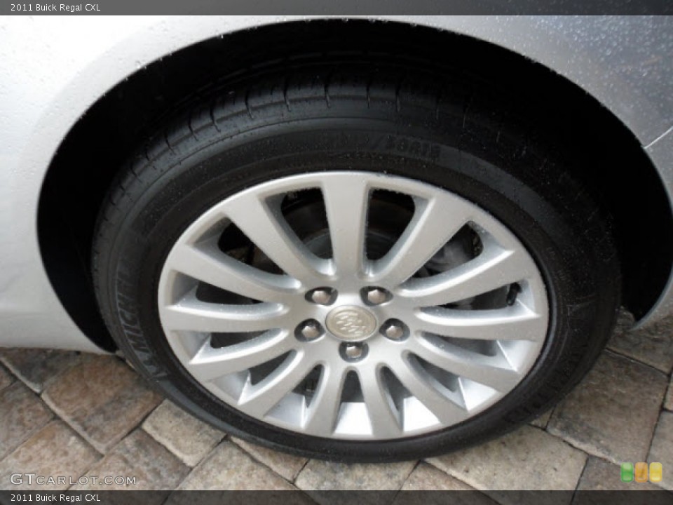 2011 Buick Regal CXL Wheel and Tire Photo #60302855