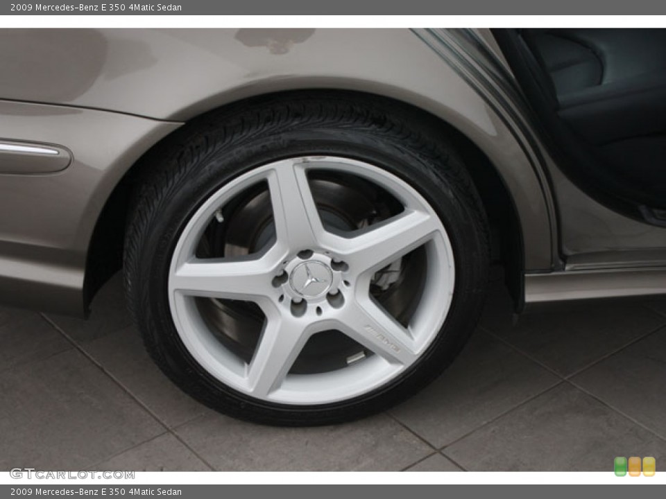2009 Mercedes-Benz E 350 4Matic Sedan Wheel and Tire Photo #60303377