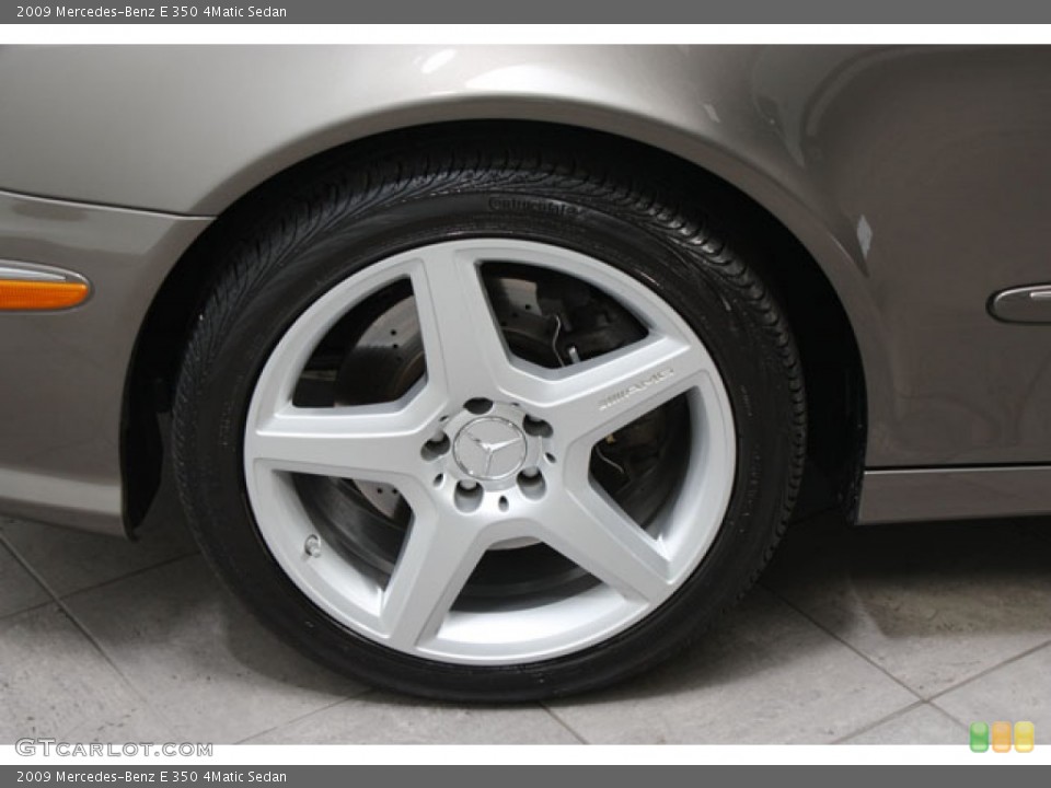 2009 Mercedes-Benz E 350 4Matic Sedan Wheel and Tire Photo #60303404