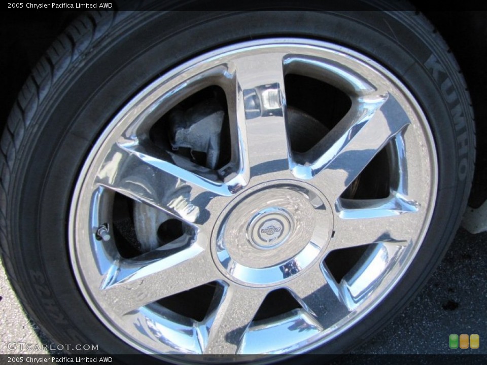 2005 Chrysler Pacifica Limited AWD Wheel and Tire Photo #60307601