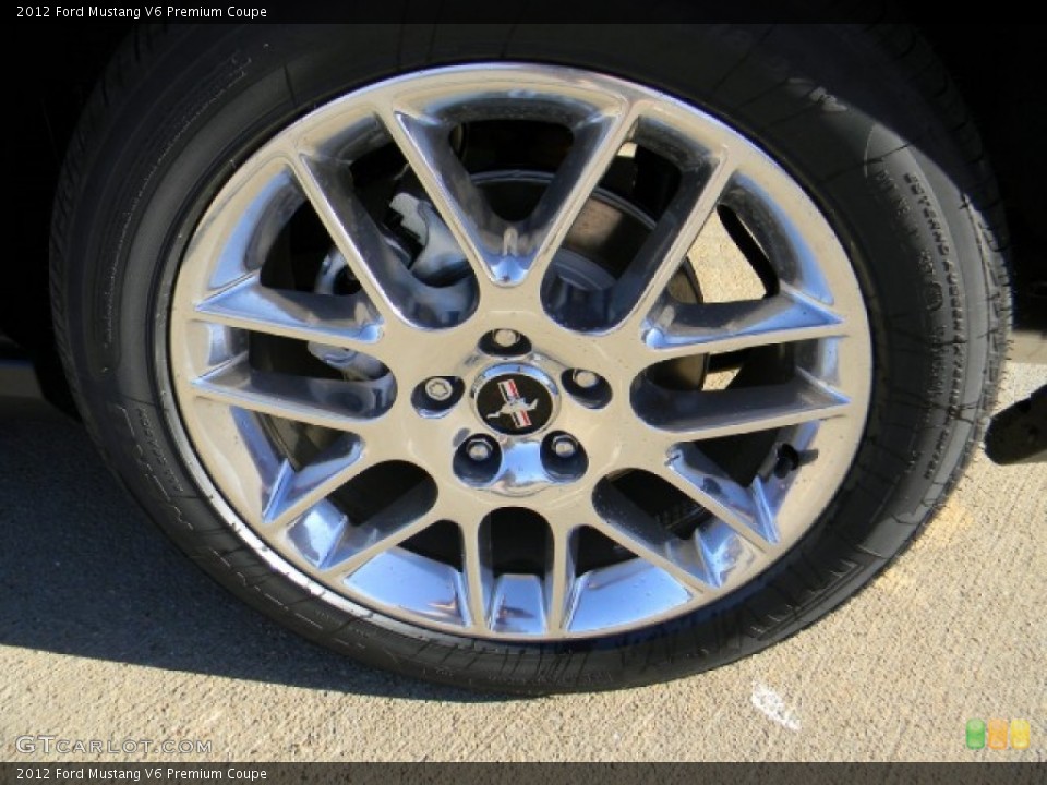 2012 Ford Mustang V6 Premium Coupe Wheel and Tire Photo #60312536