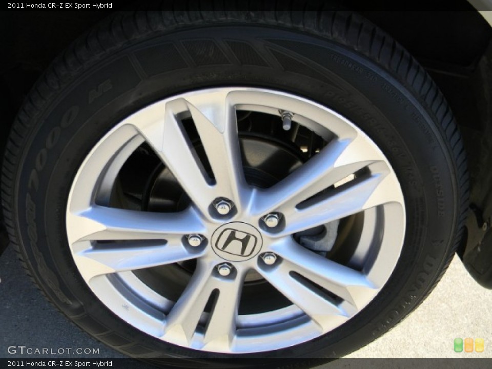 2011 Honda CR-Z EX Sport Hybrid Wheel and Tire Photo #60315293