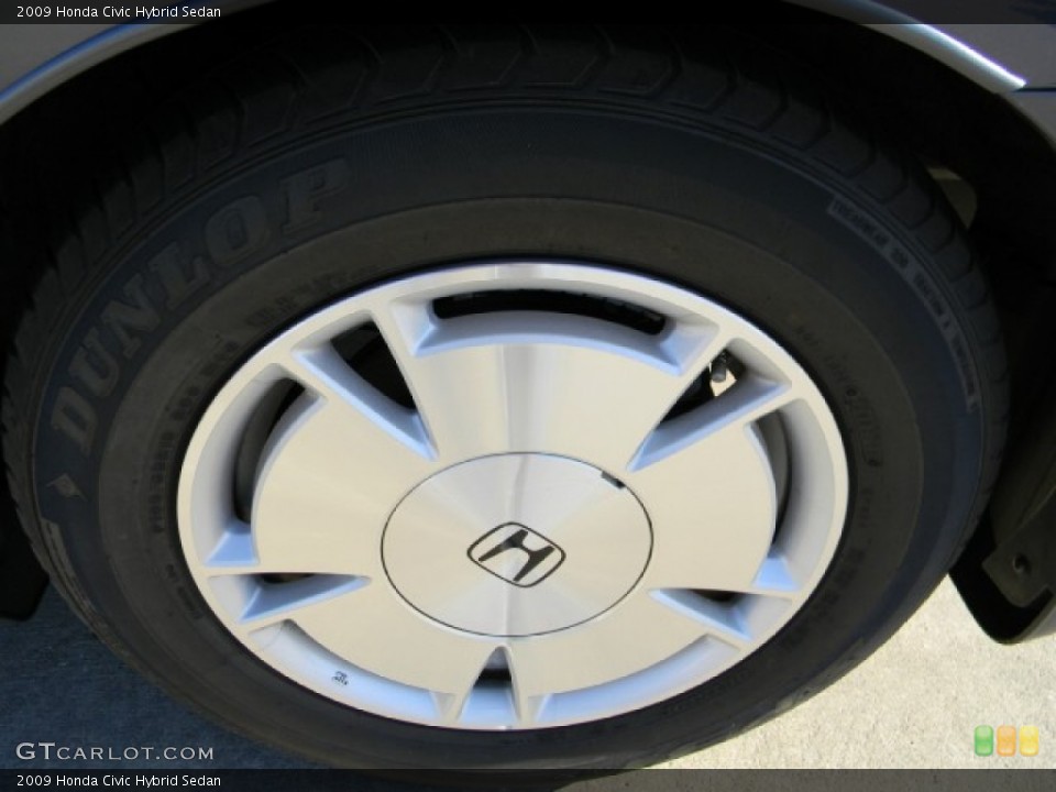 2009 Honda Civic Hybrid Sedan Wheel and Tire Photo #60315836