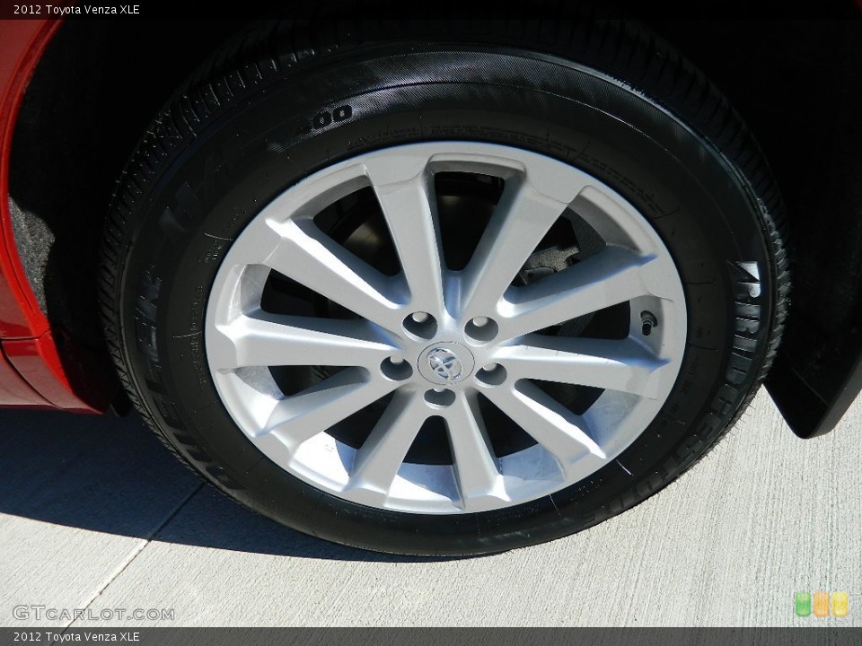 2012 Toyota Venza XLE Wheel and Tire Photo #60316352