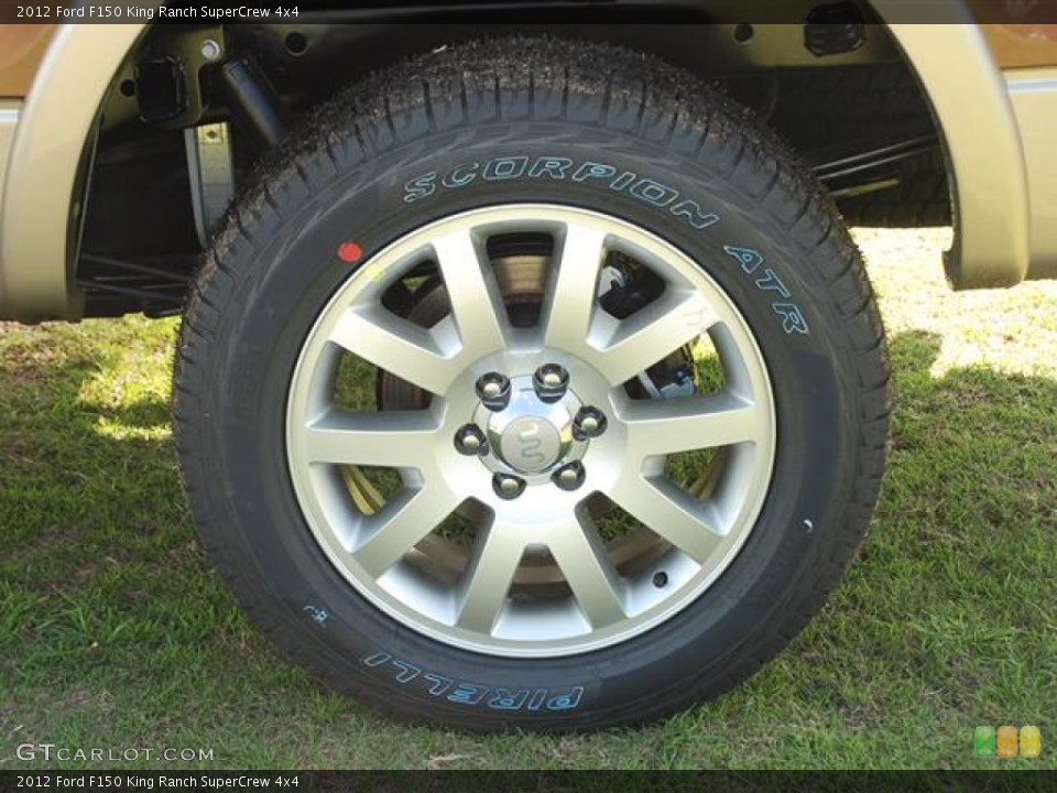 2012 Ford F150 King Ranch SuperCrew 4x4 Wheel and Tire Photo #60319247