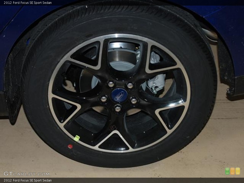 2012 Ford Focus SE Sport Sedan Wheel and Tire Photo #60324686