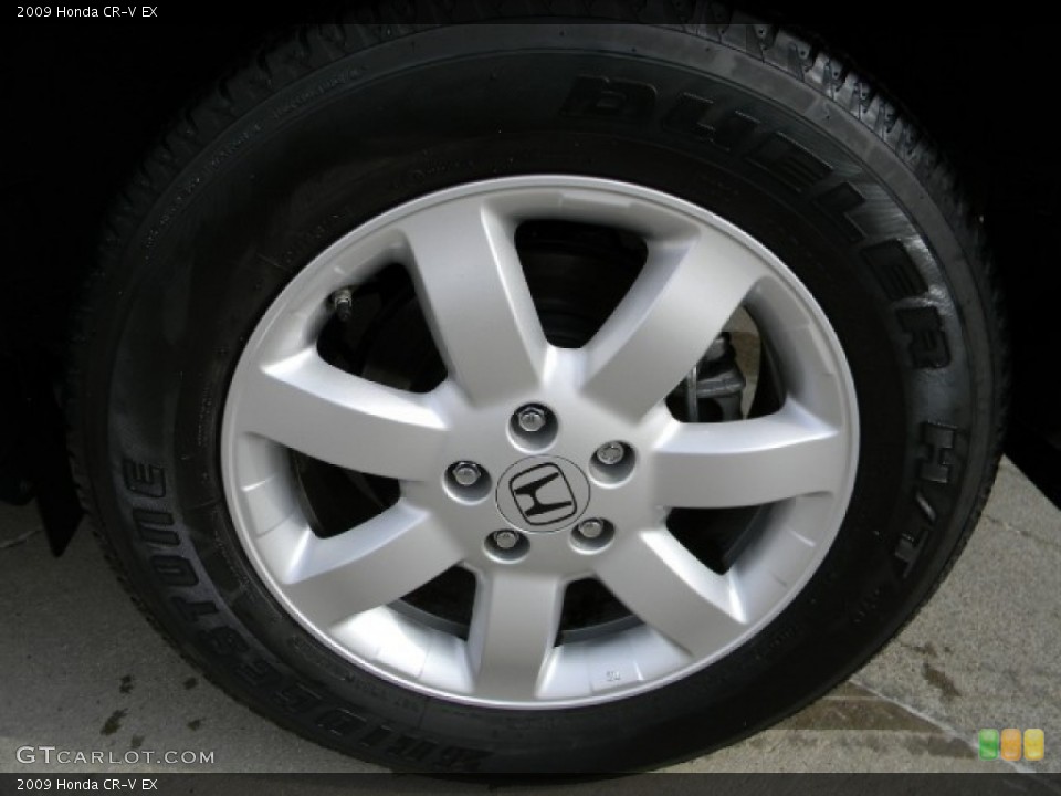2009 Honda CR-V EX Wheel and Tire Photo #60324821