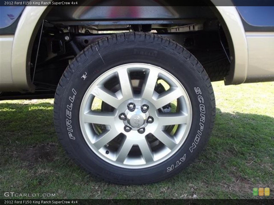 2012 Ford F150 King Ranch SuperCrew 4x4 Wheel and Tire Photo #60325052