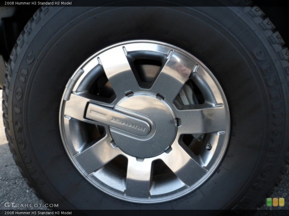 2008 Hummer H3  Wheel and Tire Photo #60326133