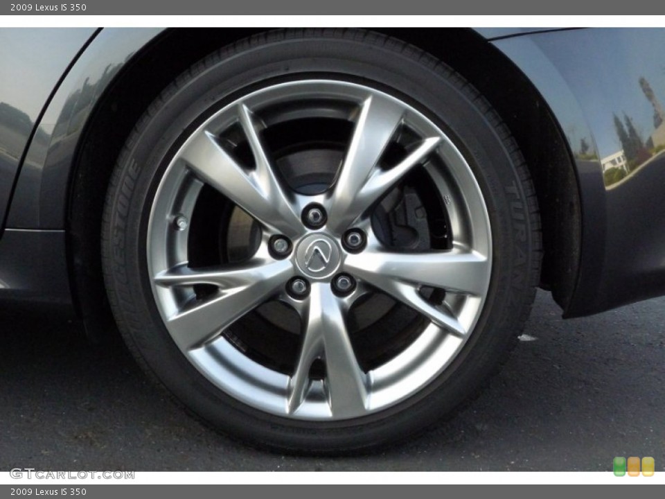 2009 Lexus IS 350 Wheel and Tire Photo #60326816