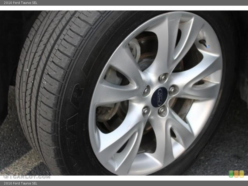 2010 Ford Taurus SEL Wheel and Tire Photo #60327521