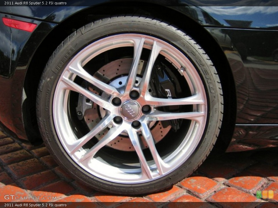 2011 Audi R8 Spyder 5.2 FSI quattro Wheel and Tire Photo #60329942