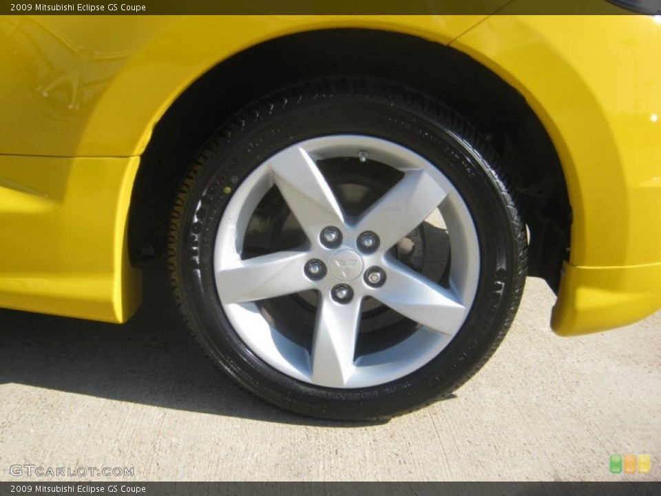 2009 Mitsubishi Eclipse GS Coupe Wheel and Tire Photo #60332666