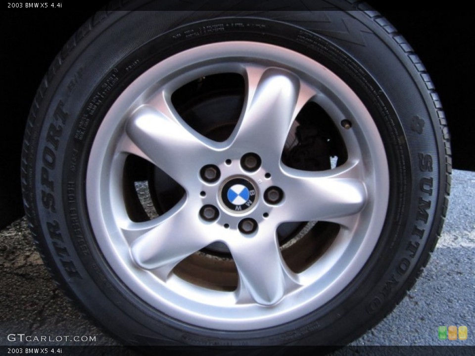2003 BMW X5 4.4i Wheel and Tire Photo #60339338