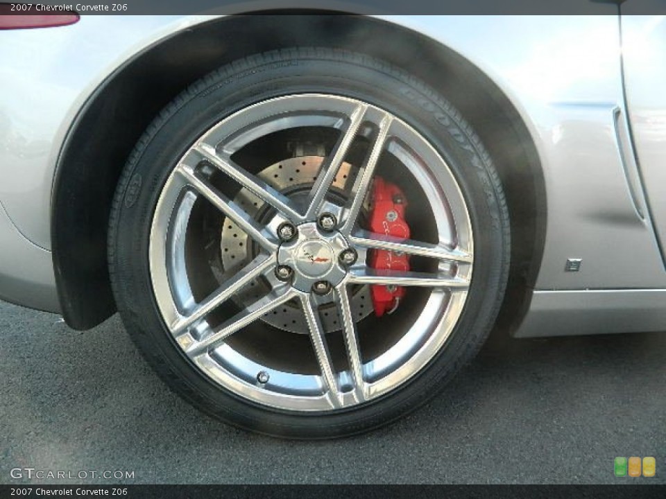 2007 Chevrolet Corvette Z06 Wheel and Tire Photo #60339597