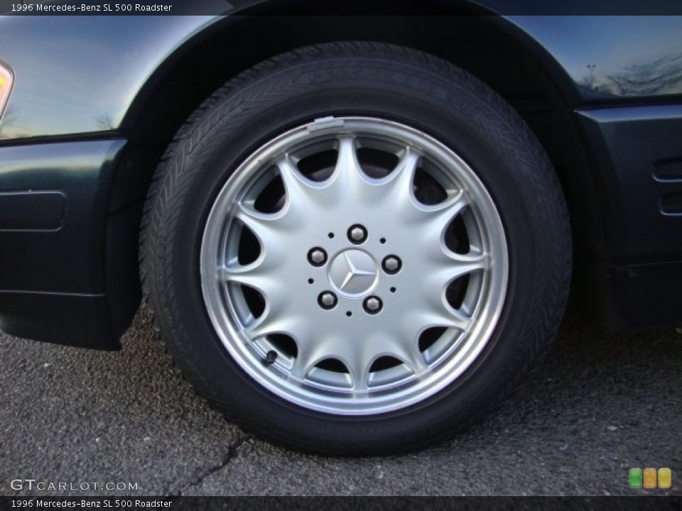 1996 Mercedes-Benz SL 500 Roadster Wheel and Tire Photo #60343055