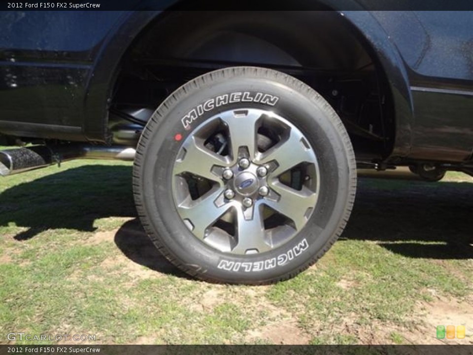 2012 Ford F150 FX2 SuperCrew Wheel and Tire Photo #60346577