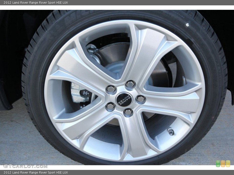 2012 Land Rover Range Rover Sport HSE LUX Wheel and Tire Photo #60352781