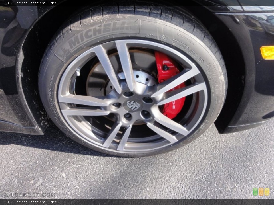 2012 Porsche Panamera Turbo Wheel and Tire Photo #60360996