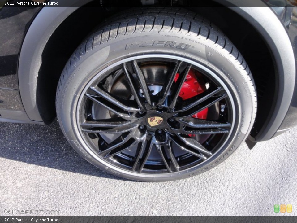 2012 Porsche Cayenne Turbo Wheel and Tire Photo #60361390
