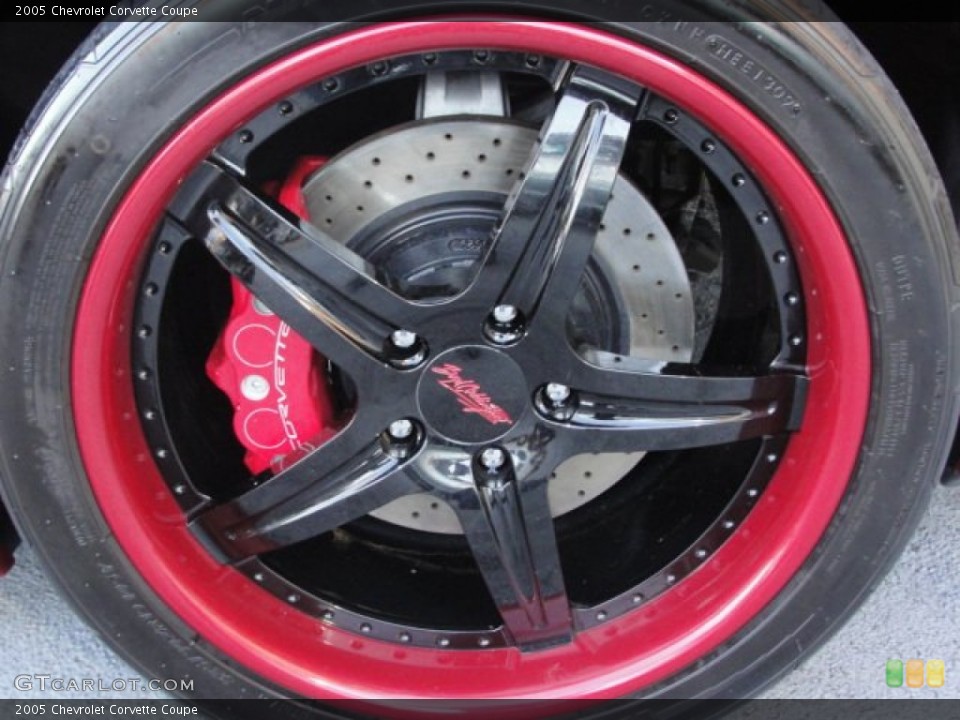 2005 Chevrolet Corvette Custom Wheel and Tire Photo #60362133