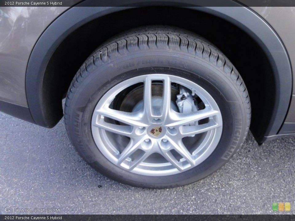 2012 Porsche Cayenne S Hybrid Wheel and Tire Photo #60363033