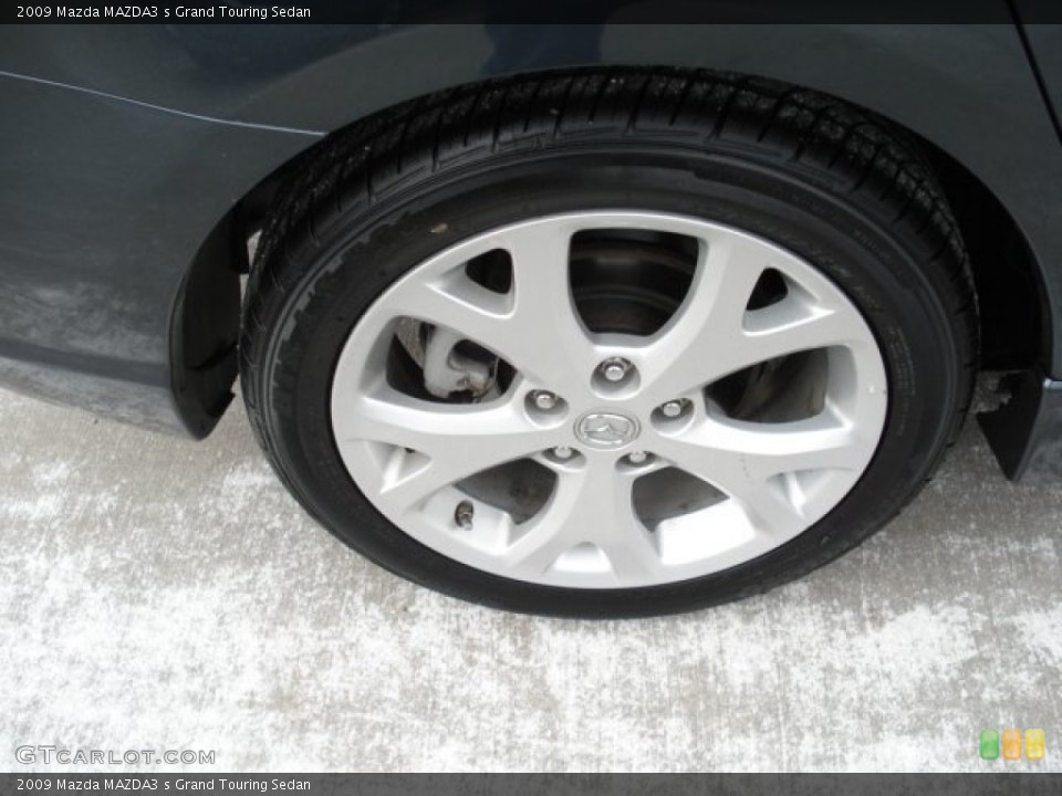 2009 Mazda MAZDA3 s Grand Touring Sedan Wheel and Tire Photo #60363150
