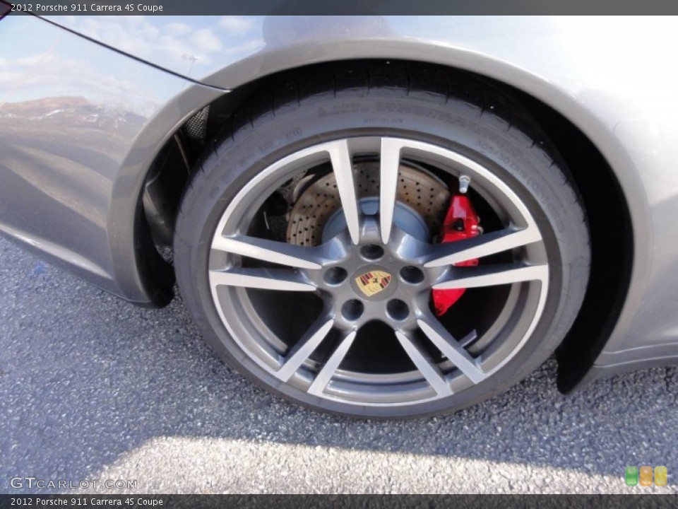 2012 Porsche 911 Carrera 4S Coupe Wheel and Tire Photo #60363390