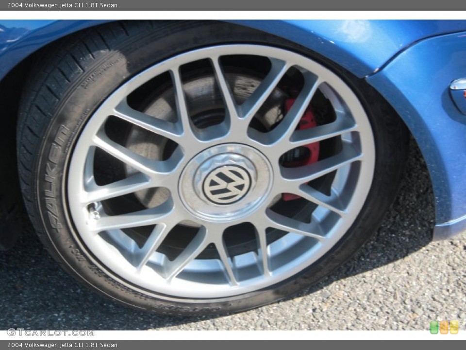 2004 Volkswagen Jetta GLI 1.8T Sedan Wheel and Tire Photo #60370869