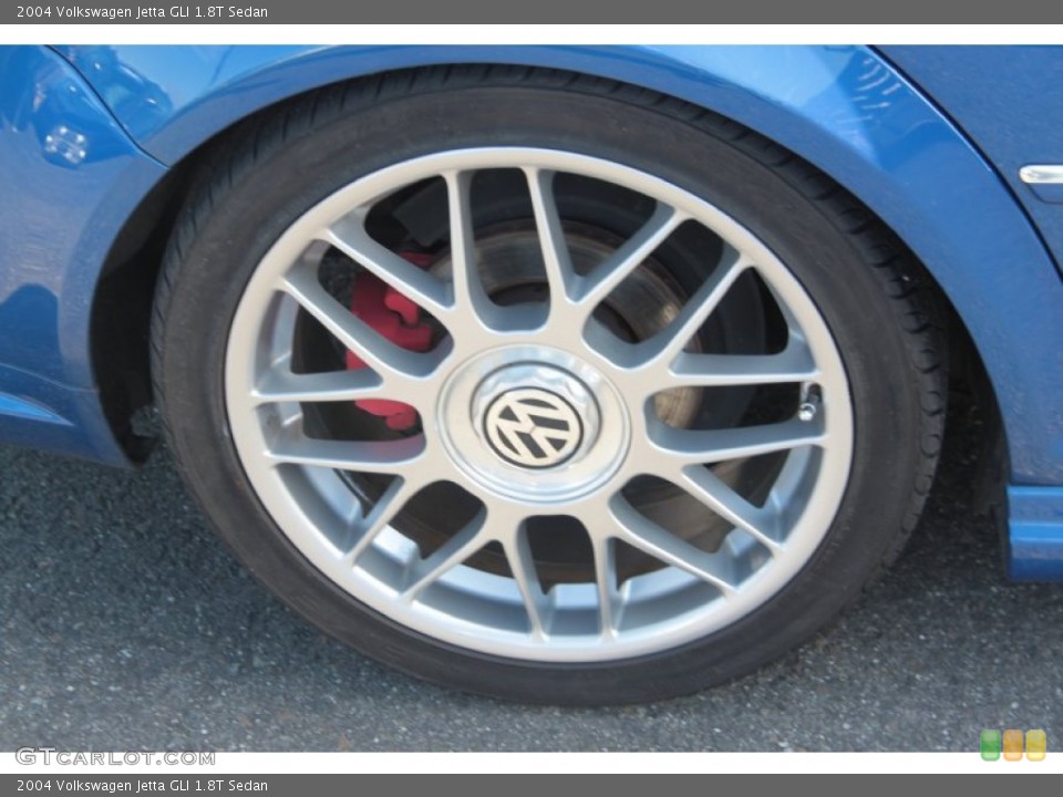 2004 Volkswagen Jetta GLI 1.8T Sedan Wheel and Tire Photo #60370890