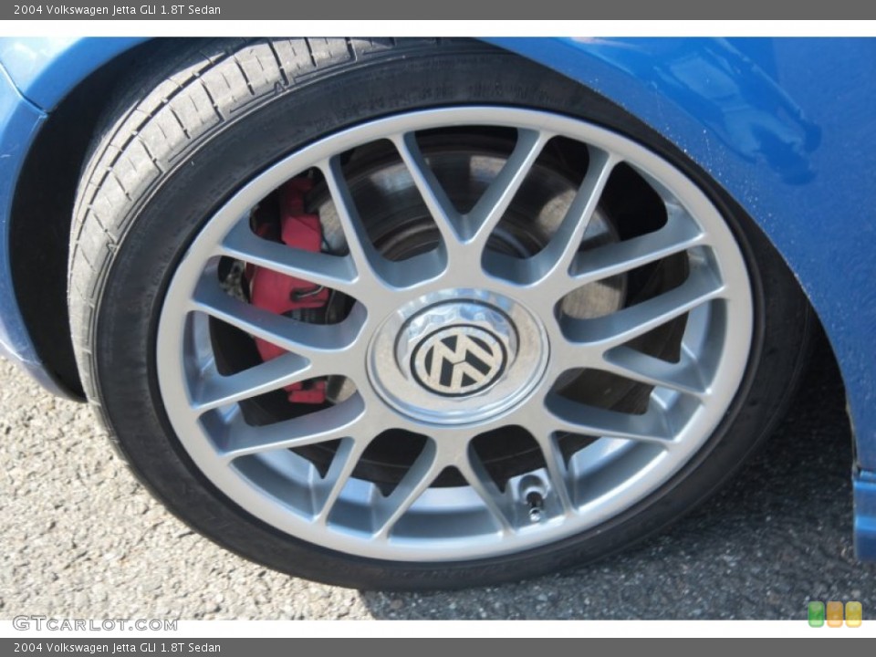 2004 Volkswagen Jetta GLI 1.8T Sedan Wheel and Tire Photo #60370902