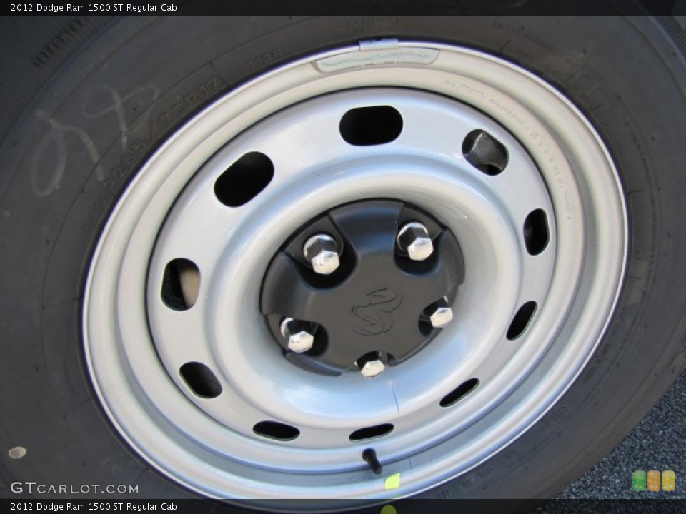 2012 Dodge Ram 1500 ST Regular Cab Wheel and Tire Photo #60375306