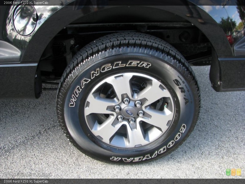 2006 Ford F150 XL SuperCab Wheel and Tire Photo #60380068