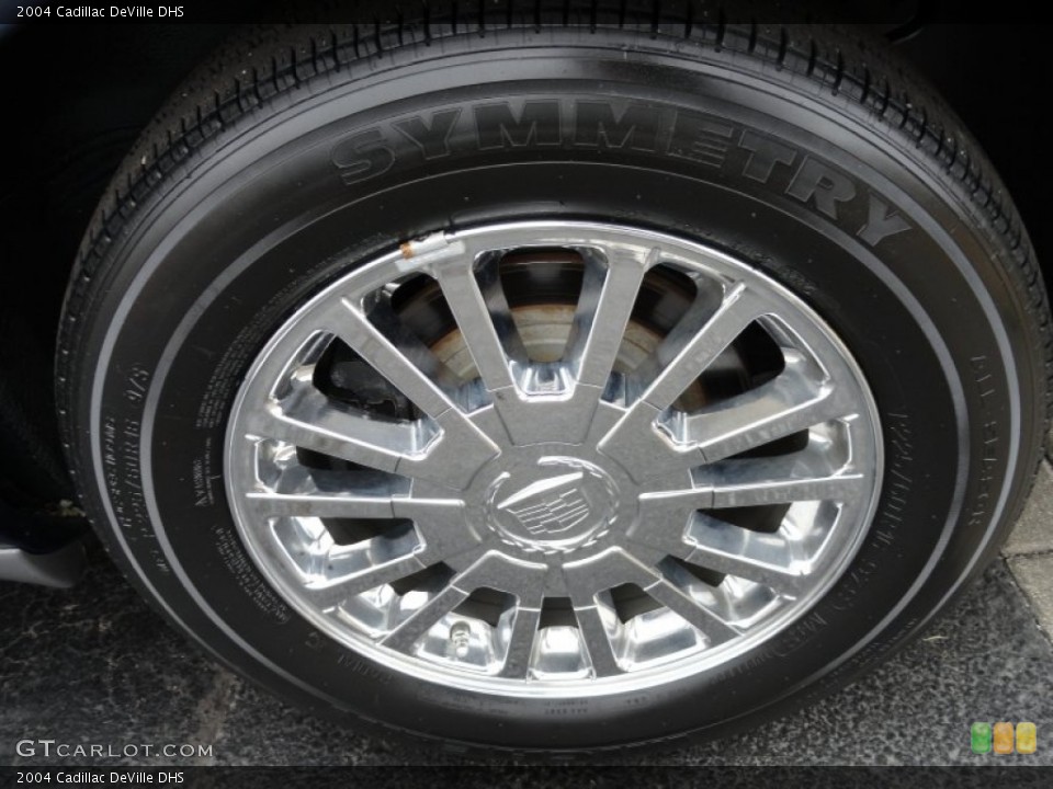 2004 Cadillac DeVille DHS Wheel and Tire Photo #60381660