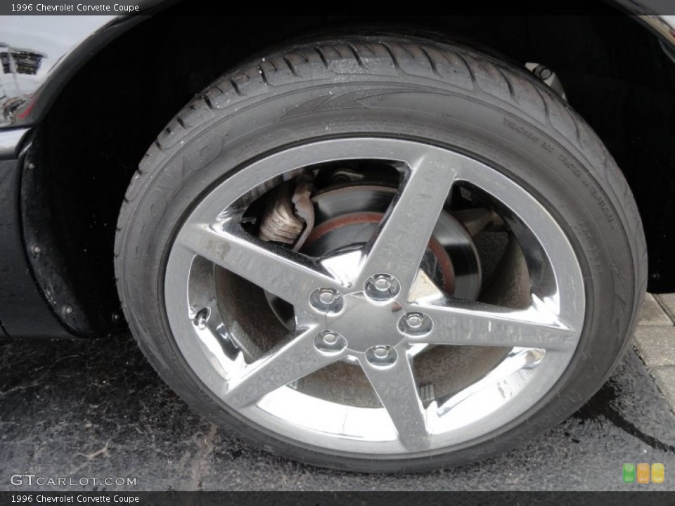 1996 Chevrolet Corvette Coupe Wheel and Tire Photo #60382444