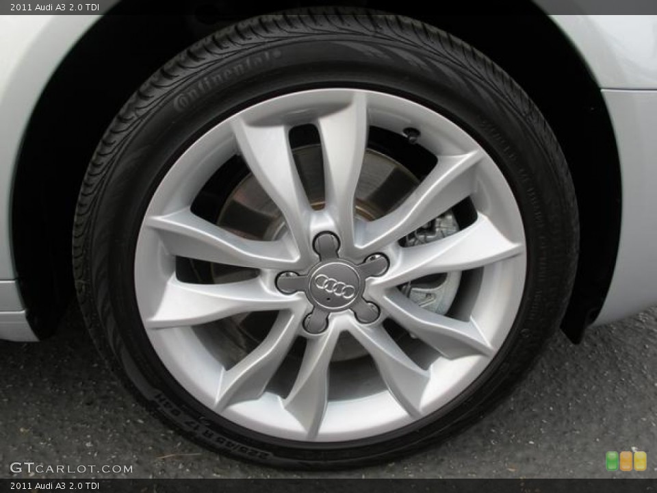 2011 Audi A3 2.0 TDI Wheel and Tire Photo #60386353
